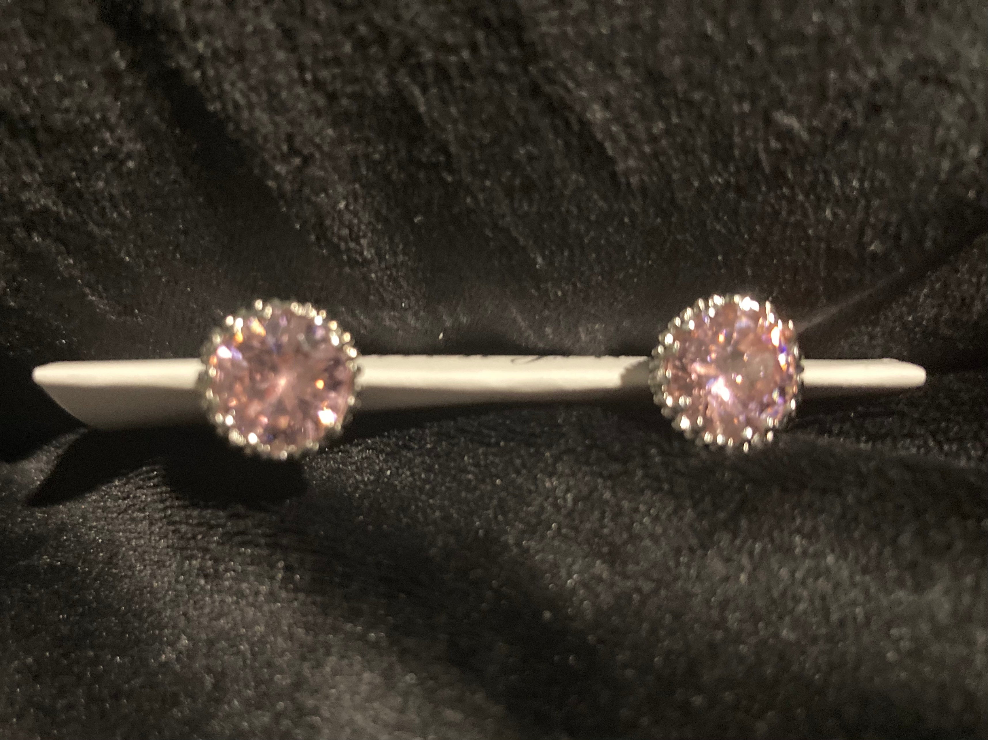 Pink Ice Earrings